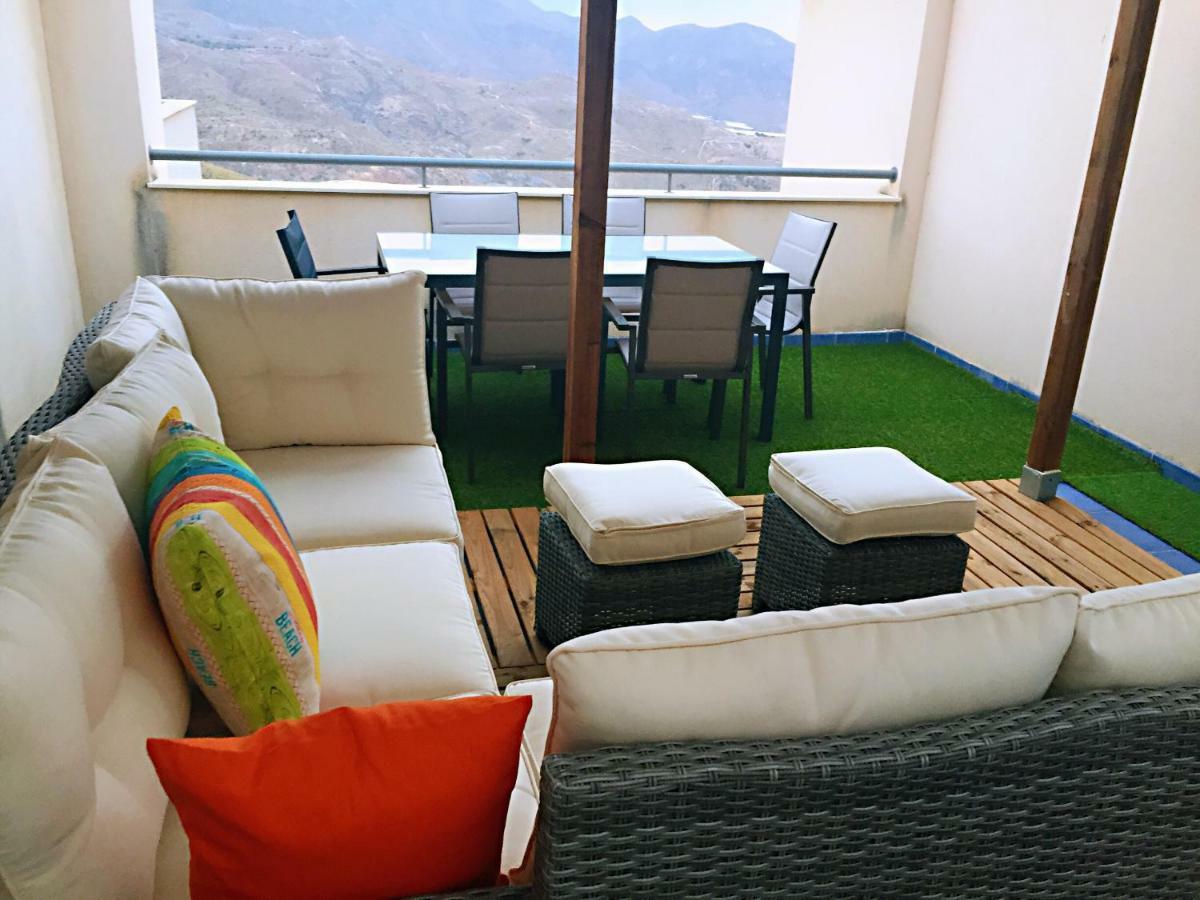 Apartamentos Deluxe Roquetas De Mar Con Golf Y Piscina Climatizada, Parking Privado Vícar Eksteriør bilde